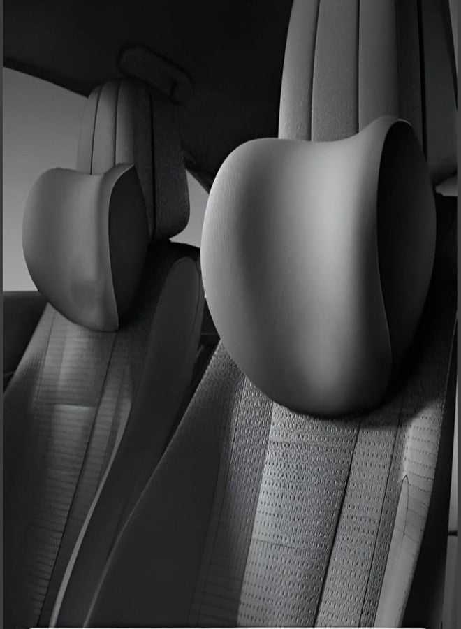 وسادة رقبة للسيارة من ميريوكس مصنوعة من إسفنج الذاكرة لمقعد السيارة، وسادة مريحة لدعم الرقبة وتخفيف آلام الرقبة أثناء القيادة، وراحة كرسي المكتب - Image 1