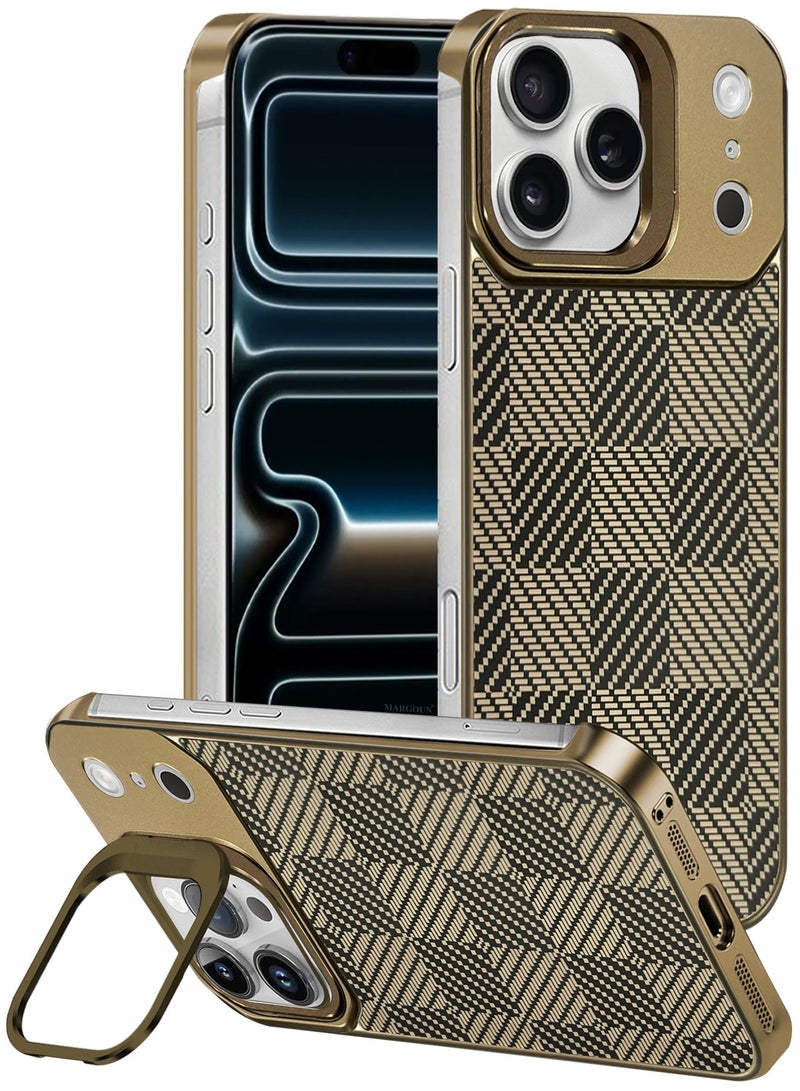 CATANES 2 Packs Magnetic MagSafe Case Cover for Apple iPhone 17 Pro Max - Ultra Slim Strong Protection Cover - Screen and Camera Guard - with 3D Screen Protector - Obsidian Checkered Colour - Image 4