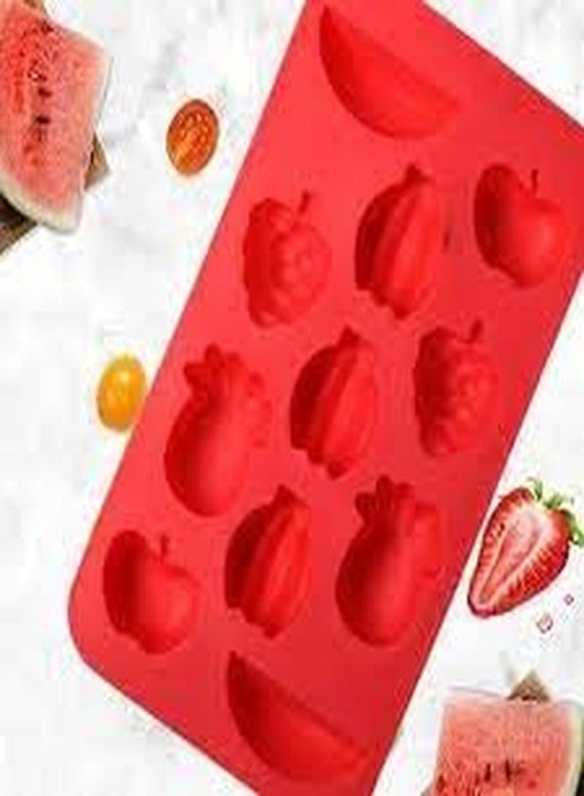MDMINFY Silicone Chocolate Mould, red - Image 3