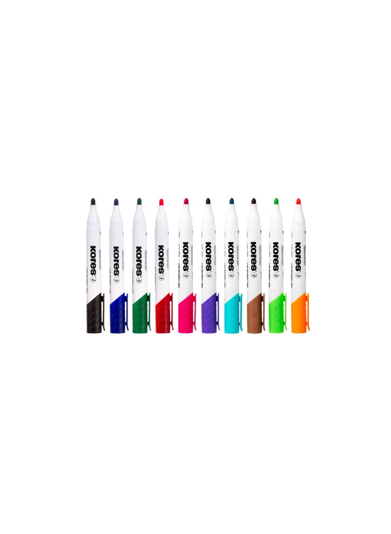 Kores 10-Piece Whiteboard Marker Pen - Image 3