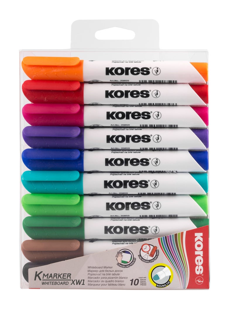 Kores 10-Piece Whiteboard Marker Pen - Image 1