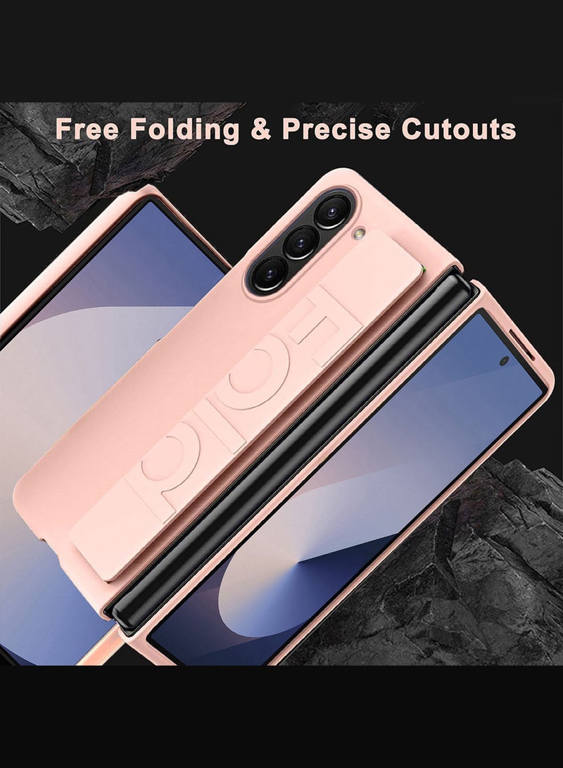CATANES ( for Samsung Galaxy Z Fold 6 2024 ) Case, Slim and Lightweight Design, Wrist Strap Handheld Folding Mobile Phone Protective Case - Image 3
