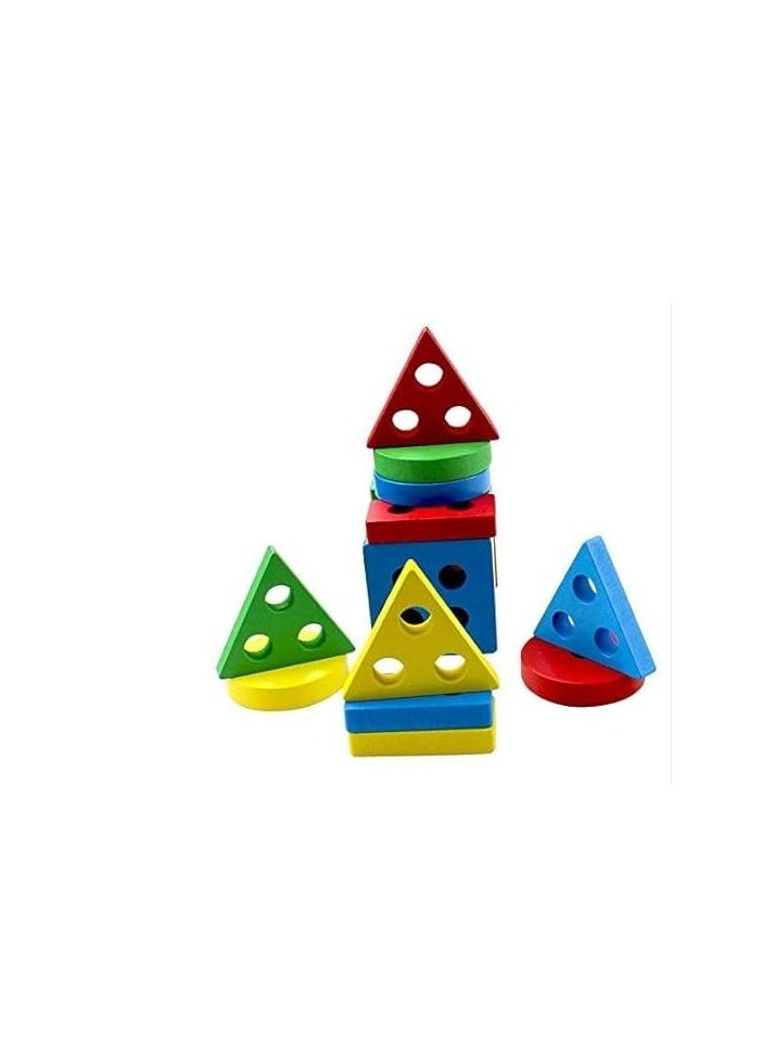 Safwa Toys Children's toy, W3-21 square geometric shapes toy from Al Safwa Toys  - Image 2