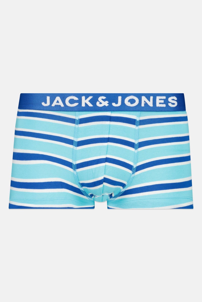 Jack Jones Men 2 Pack Brand Logo Boxer Trunks, Multicolor - Image 5