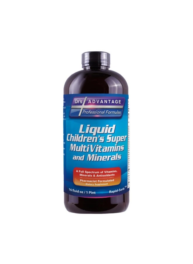 Dr's Advantage DA862 Liquid Children's Multivitamin and Minerals, 16 oz. - Image 2