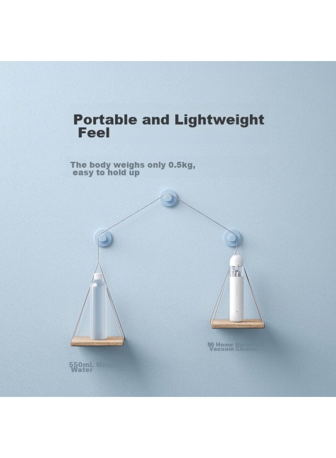 Mijia Xiaomi Handheld Vacuum Cleaner For Home Use, Cordless Vacuum Cleaner, Lightweight And Portable, Brushless Motor, Powerful Suction, One-on Dust Emptying - Image 3