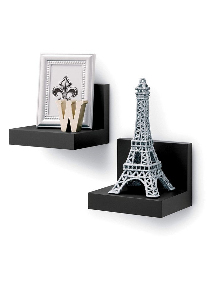 Command Display Ledges, Holds Up To 2 Lb, Slate, 2 Ledges With 8 Medium Command Strips, Damage Free Hanging Floating Shelf With Adhesive Strips, Personalize Living Room, Bedroom, Kids Room Or Office - Image 2