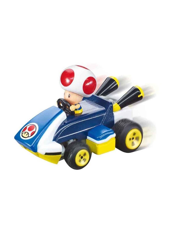 Carrera Mario Kart 2.4 Ghz Mini Toad Rc Car (1:50) - Image 2