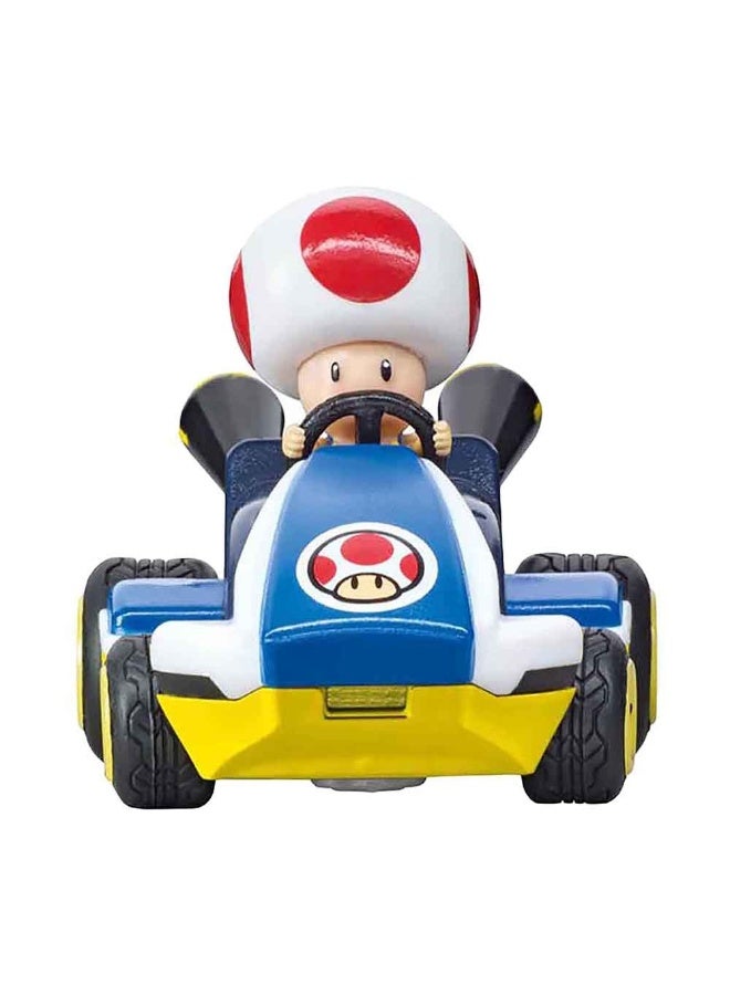Carrera Mario Kart 2.4 Ghz Mini Toad Rc Car (1:50) - Image 3