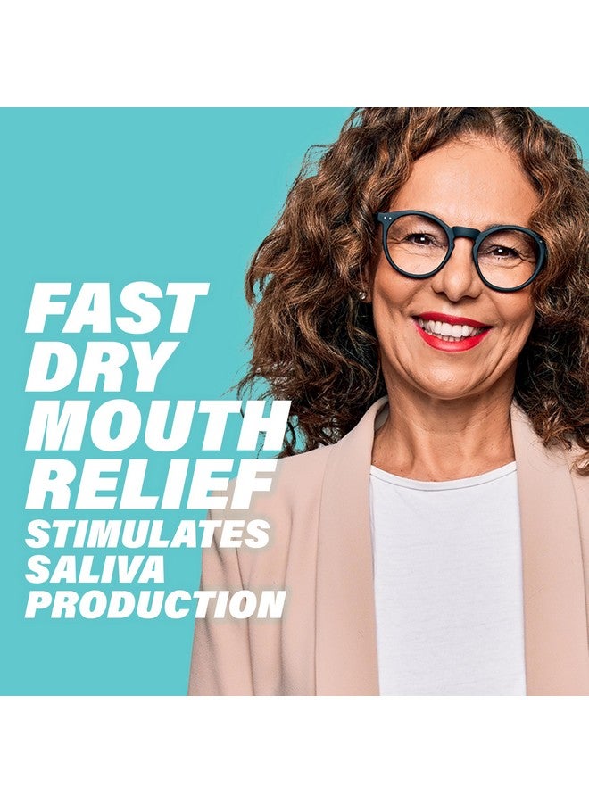 ACT Dry Mouth Moisturizing Gum, 20 Pieces, With Xylitol, Sugar Free Soothing Mint - Image 3