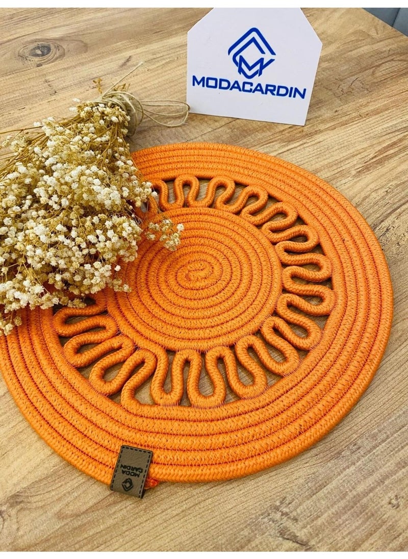My Doğa Store Jute Wicker American Service Plate  - Image 2
