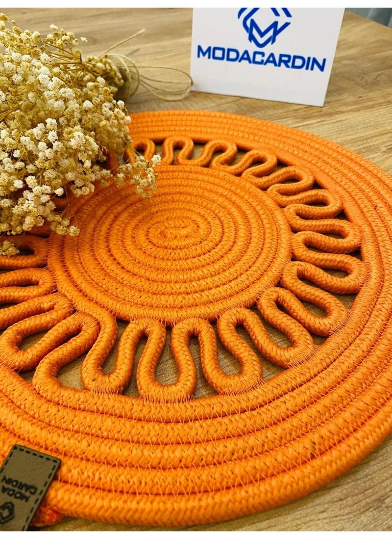 My Doğa Store Jute Wicker American Service Plate  - Image 3