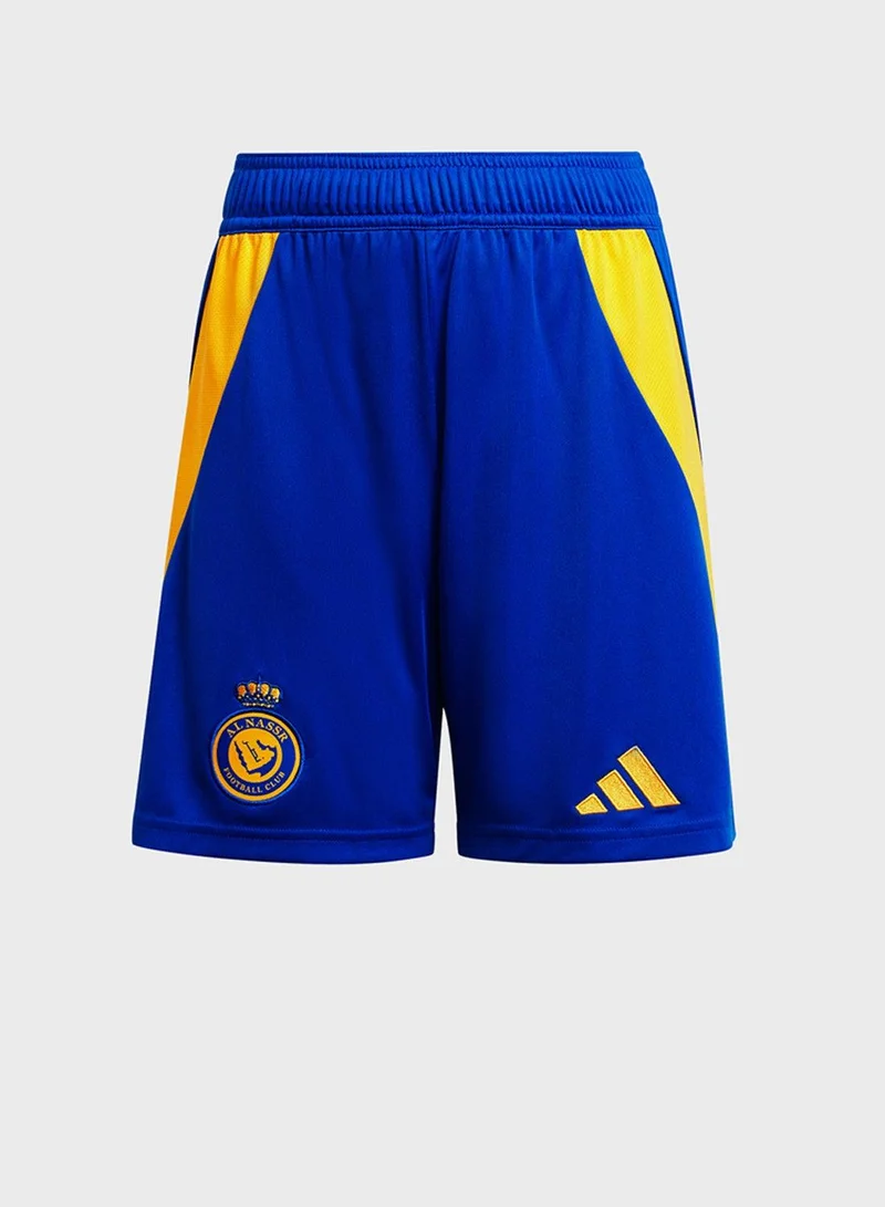 Adidas Anfc H Sho Y Blue Football Shorts For Boys 128