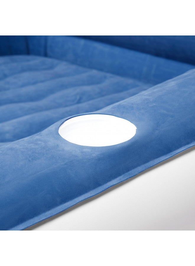 SoundAsleep Products SoundAsleep Dream Series Kids Air Mattress with High Speed External Pump - Extra Tall Safety Bumpers - Portable, Toddler Blow up Bed for Kids - Inflatable Toddler Air Mattress for Home and Camping - Image 3