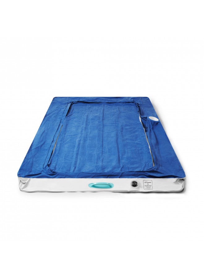 SoundAsleep Products SoundAsleep Dream Series Kids Air Mattress with High Speed External Pump - Extra Tall Safety Bumpers - Portable, Toddler Blow up Bed for Kids - Inflatable Toddler Air Mattress for Home and Camping - Image 5