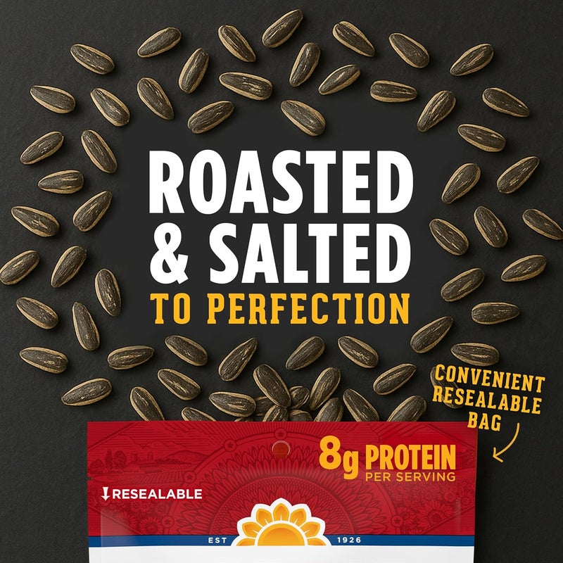 David SEEDS Roasted and Salted Ranch Jumbo Sunflower Seeds, Keto Friendly, 5.25 oz, 12 Pack - Image 5