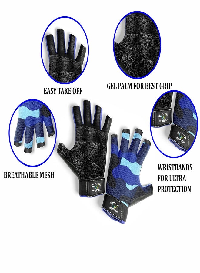 WATSON Gym Gloves for Gym Workouts Specially Designed for Mens and Womens Excercise Fitness Equipments - Image 3