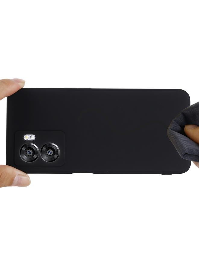 اس-توب جراب لهاتف OnePlus Nord N300، جراب هاتف مقاوم للصدمات من السيليكون السائل بلون نقي - Image 5