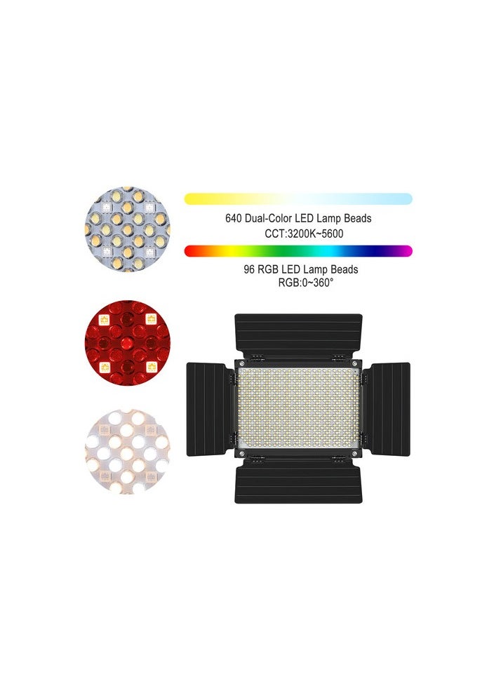GVM Great Video Maker - GVM BI COLOR RGB STUDIO LED 1000D - Image 1