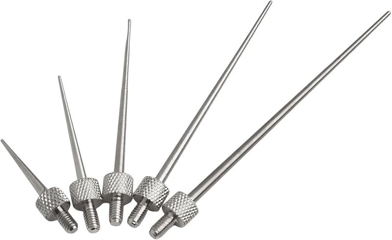34 Pcs M2 5 Threaded Shank High Speed Steel Stem Rods for Dial Test Indicator Depth Gauge - Image 1