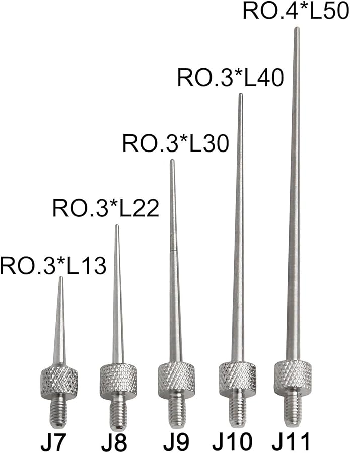 34 Pcs M2 5 Threaded Shank High Speed Steel Stem Rods for Dial Test Indicator Depth Gauge - Image 2