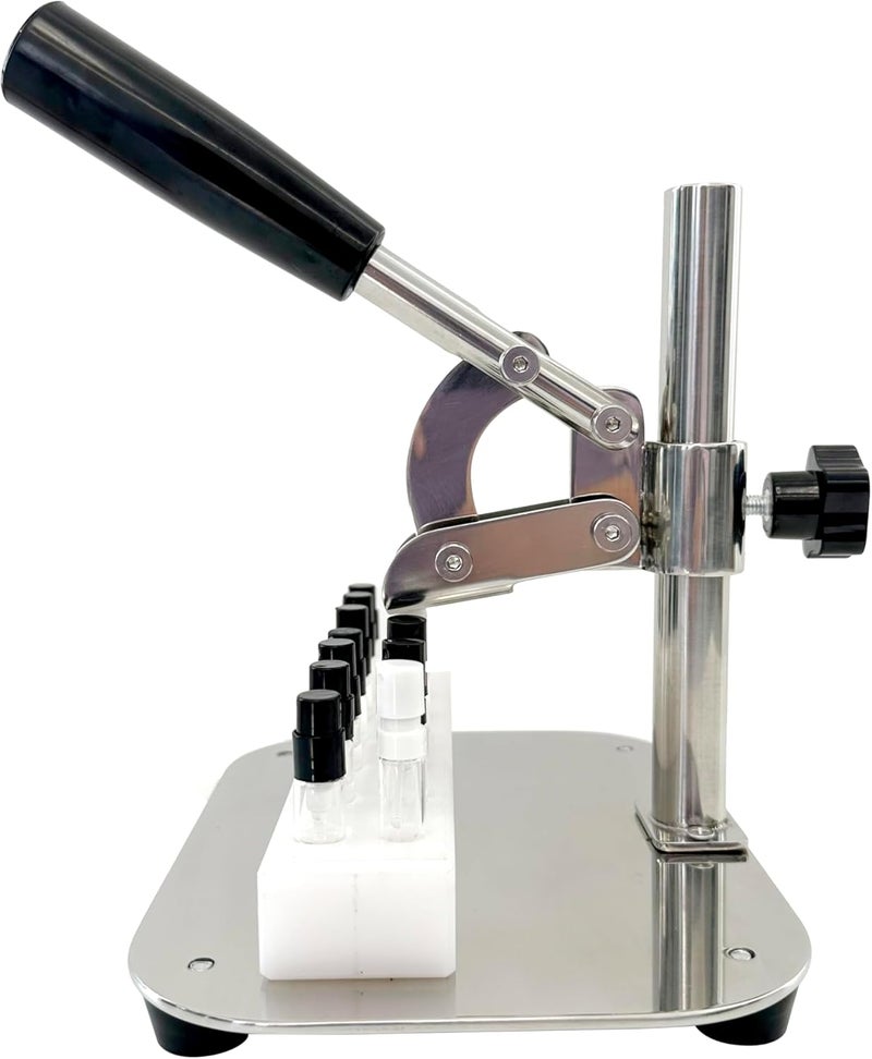 Manual Perfume Bottle Capping Machine, Perfume Sample Bottle Capper for small bottles (WN024)