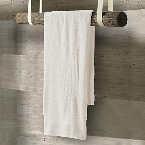 Spread Spain Cotton Towels for Bath | Towels for Bath Large Size | Ring Spun Bath Towel - Soft & Absorbent | 600 GSM | 1 Piece Bath Towel for Men/Women | 70 cms x 140 cms - Ivory - Image 2