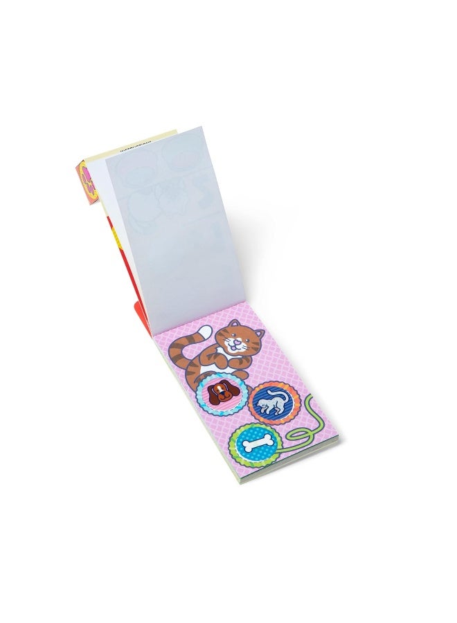 Melissa & Doug ملصقات ميليسا ودوج WOW! دفتر أنشطة مصغر للحيوانات الأليفة - Image 1
