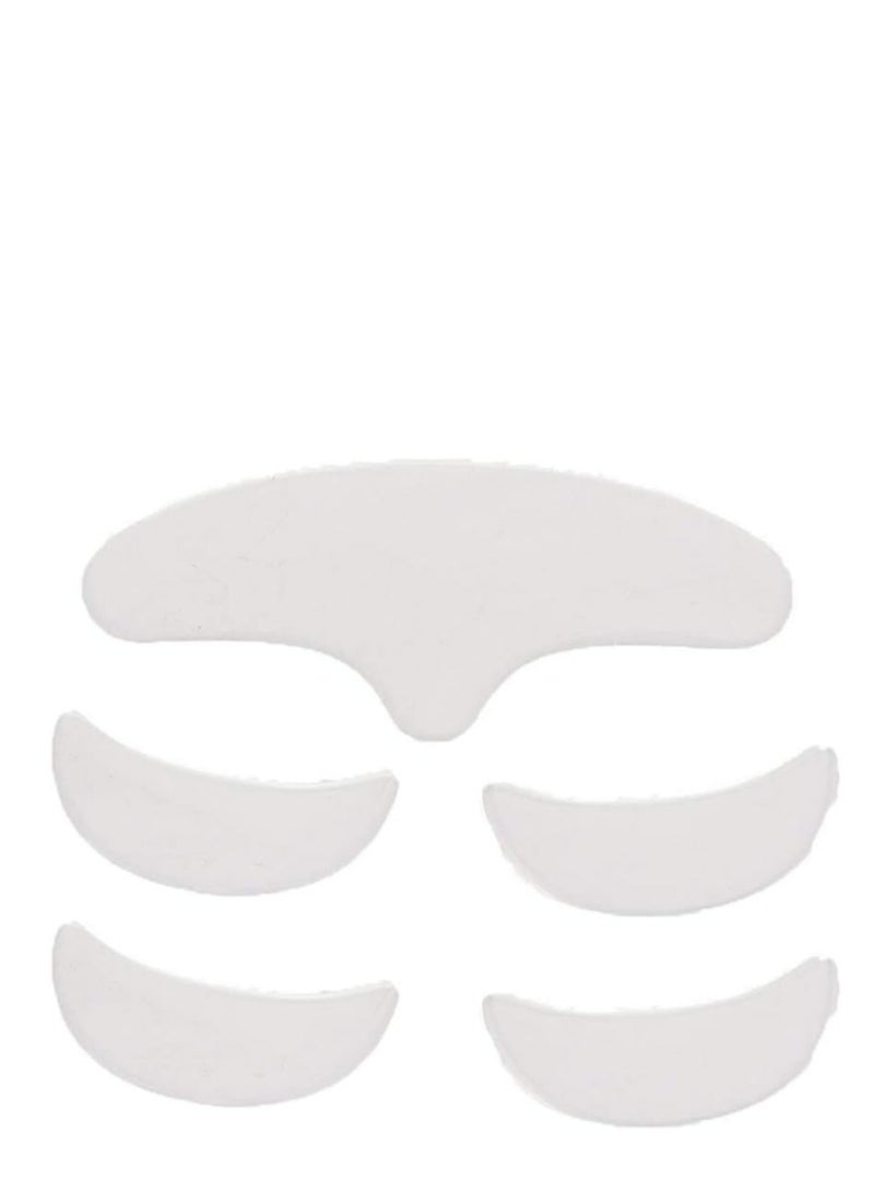 5Pcs Anti Wrinkle Silicone Patch, Reusable Smoothing Reducing Wrinkle Forehead Eye Chin Face Anti Aging Patch,for Skin Lifting Treatment Prevention Wrinkles - Image 1
