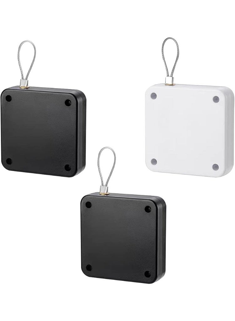 Door Closer, Automatic Sensor Door Closer, Punch-Free Multifunctional Door Closer, Residential Commercial Auto Door Closer, Door Closer for Bedroom, Office, Home (3 Pack) - Image 1