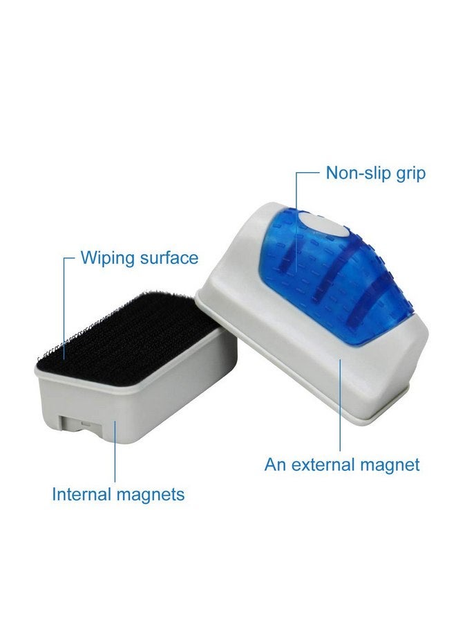 Jasonwell Magnetic Aquarium Fish Tank Glass Algae Glass Cleaner Scrubber Floating Clean Brush(S) - Image 3