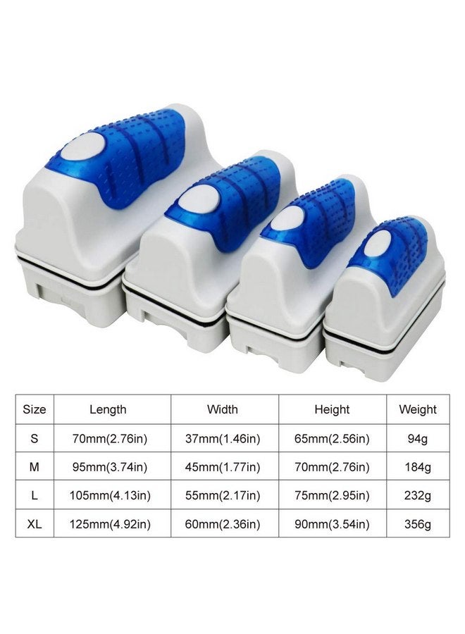 Jasonwell Magnetic Aquarium Fish Tank Glass Algae Glass Cleaner Scrubber Floating Clean Brush(S) - Image 5