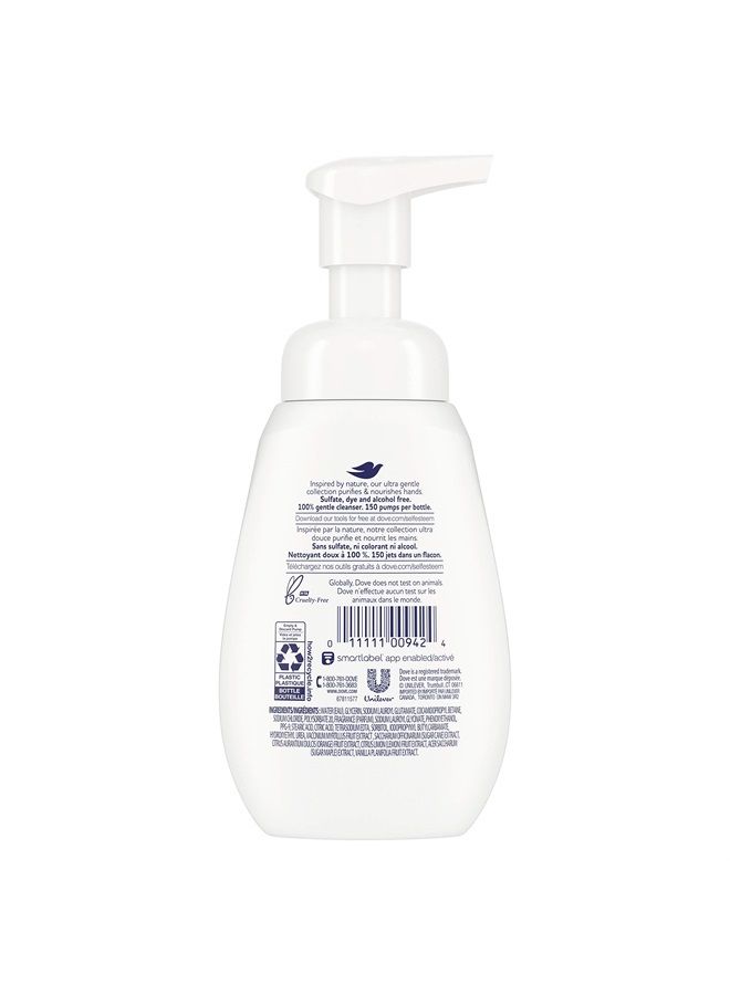 Dove Foaming Hand Wash Sugar Cane & Warm Vanilla Effectively Washes Away Bacteria While Nourishing Your Skin 6.8 oz - Image 3