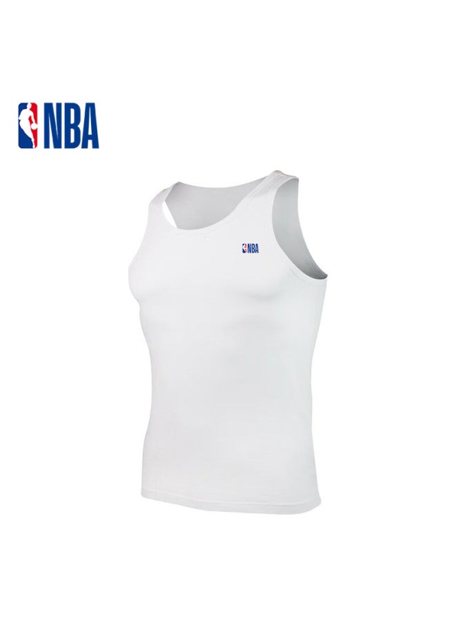 Nba Men's Summer Thin Classic Simple Sleeveless Vest Casual Solid Color Elastic Tight-fitting Bottoming Vest - Image 1