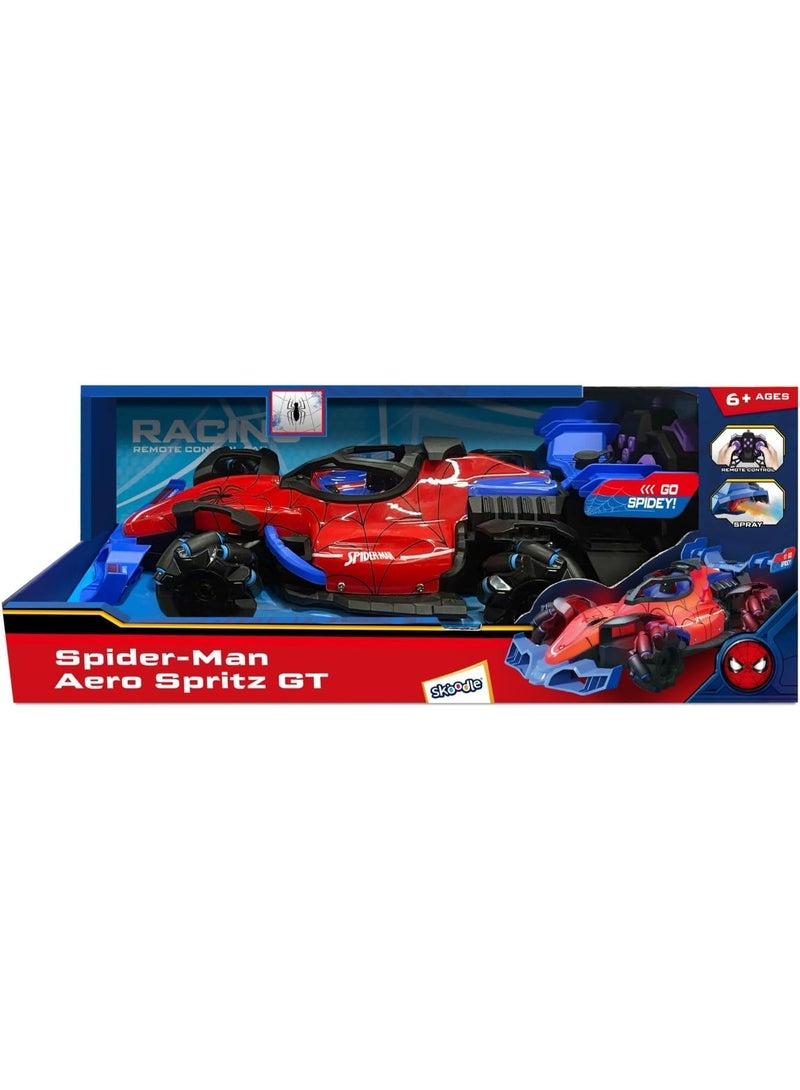 SKOODLE Marvel Spiderman Aero Spritz GT CP: 6 R/C Car (104161) - Image 1