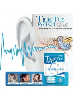 Sumifun Tinnitus Patch - ​Ear Tinnitus Patch Carsickness Patch All Natural Patch Boost Blood Circulation 12 PCS  - Image 3