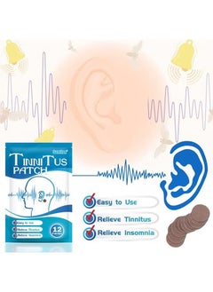 Sumifun Tinnitus Patch - ​Ear Tinnitus Patch Carsickness Patch All Natural Patch Boost Blood Circulation 12 PCS  - Image 5