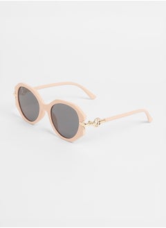 Haute Sauce The Orb Round Sunglasses - Rose Pink  - Image 5