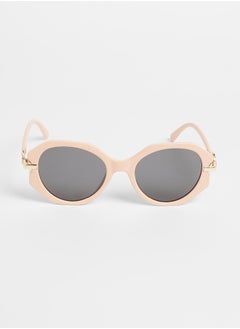 Haute Sauce The Orb Round Sunglasses - Rose Pink  - Image 4