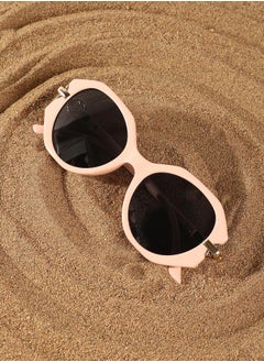 Haute Sauce The Orb Round Sunglasses - Rose Pink  - Image 1