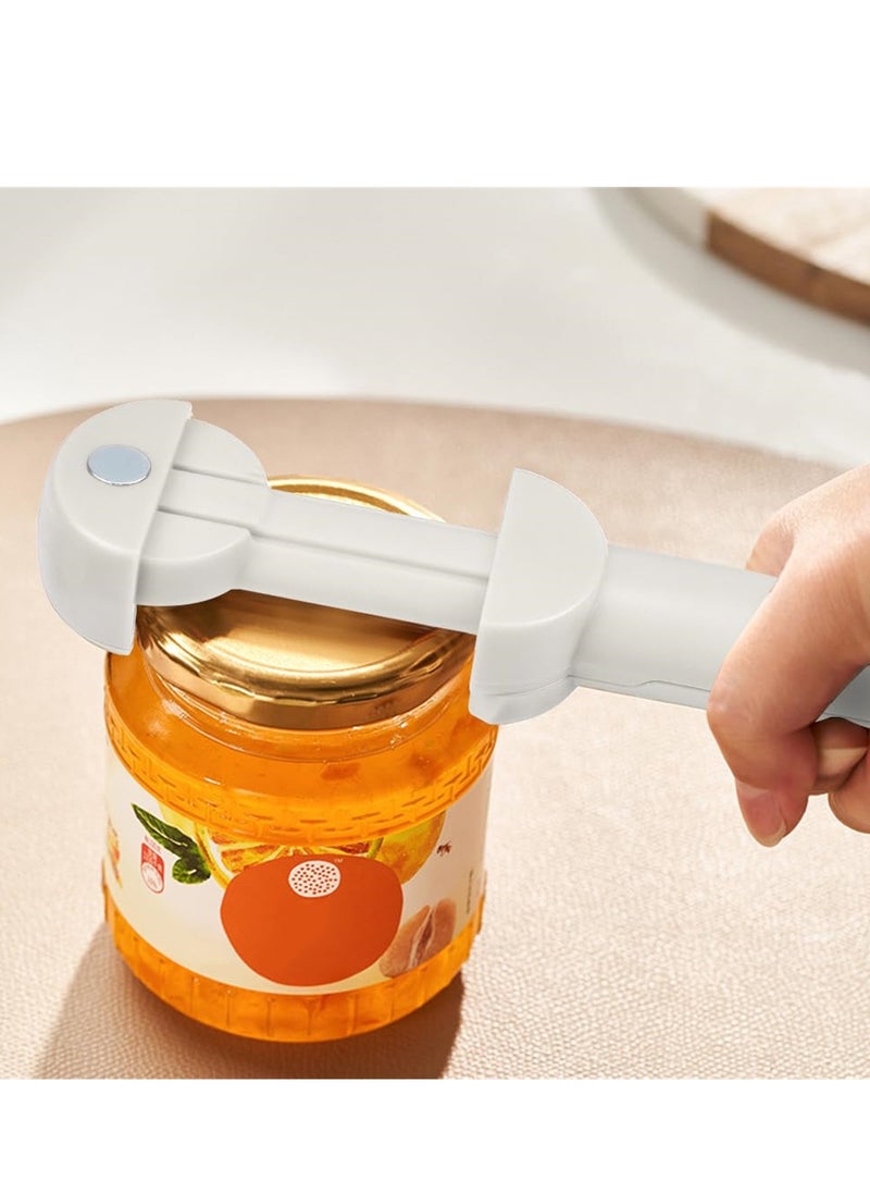 SYOSI - Can Opener Multi Function Jar Bottle Opener for Weak Hands, Friendly Kitchen Tool for Seniors and Children - Image 1
