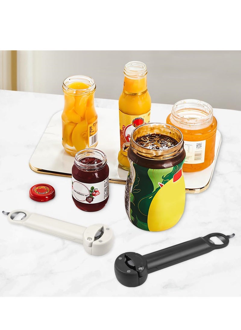 SYOSI - Can Opener Multi Function Jar Bottle Opener for Weak Hands, Friendly Kitchen Tool for Seniors and Children - Image 1