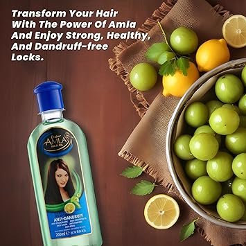 Dabur زيت شعر دابر أملاء المضاد للقشرة 200 مل يقلل من القشرة غني بالليمون وإكليل الجبل يجعل الشعر قويًا وجميلًا - Image 5