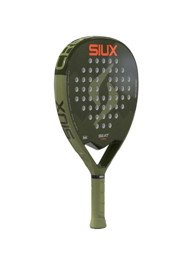 SIUX مضرب بادل سيوكس بيت هايبرد 2026 - مضرب هجين للمبتدئين بنواة من مادة EVA، وهيكل من الألياف الزجاجية، وشكل دمعة الشكل للقوة والتحكم - Image 3