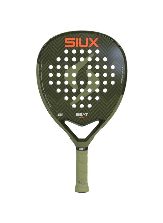 SIUX مضرب بادل سيوكس بيت هايبرد 2026 - مضرب هجين للمبتدئين بنواة من مادة EVA، وهيكل من الألياف الزجاجية، وشكل دمعة الشكل للقوة والتحكم - Image 2