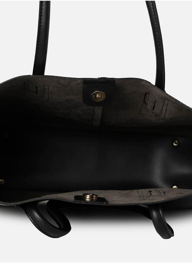 Haute Sauce Dark Dynamite Black Tote Bag Set  - Image 3