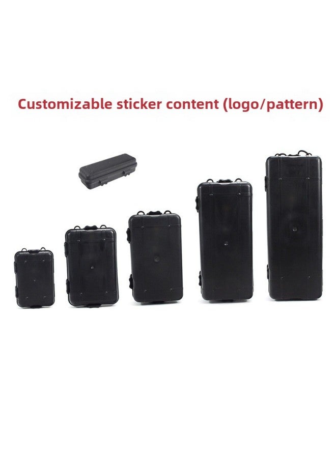 Generic Flashlight Universal Plastic Box Can Be Used As LOGO Stickers Gift Box Product Packaging Protection Box With Lanyard-Color:Box No. 6 (green And Black Color Remarks) - Image 4