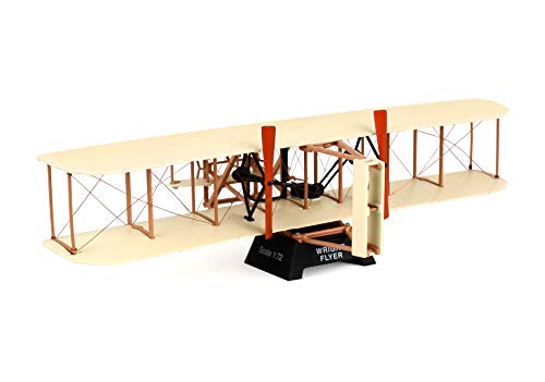 Postage Stamp Daron Wright Flyer 172 Scale DieCast Historical Airplane Model with Display Stand Collectible Aircraft for Ages 14 - Image 1