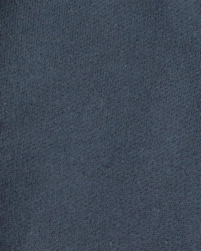 Carter's Baby Boy Daydream Fleece Full Sleeve Zip-Up Sweatshirt | Soft Warm Zipper Hoodie for Cold Weather Navy Blue - Image 3