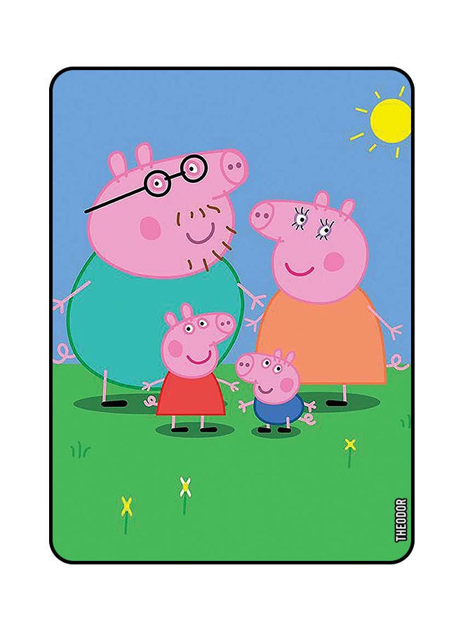 Theodor Protective Flip Case Cover For XIAOMI PAD 5 PRO 12.4 Peppa Pig Family - Image 1